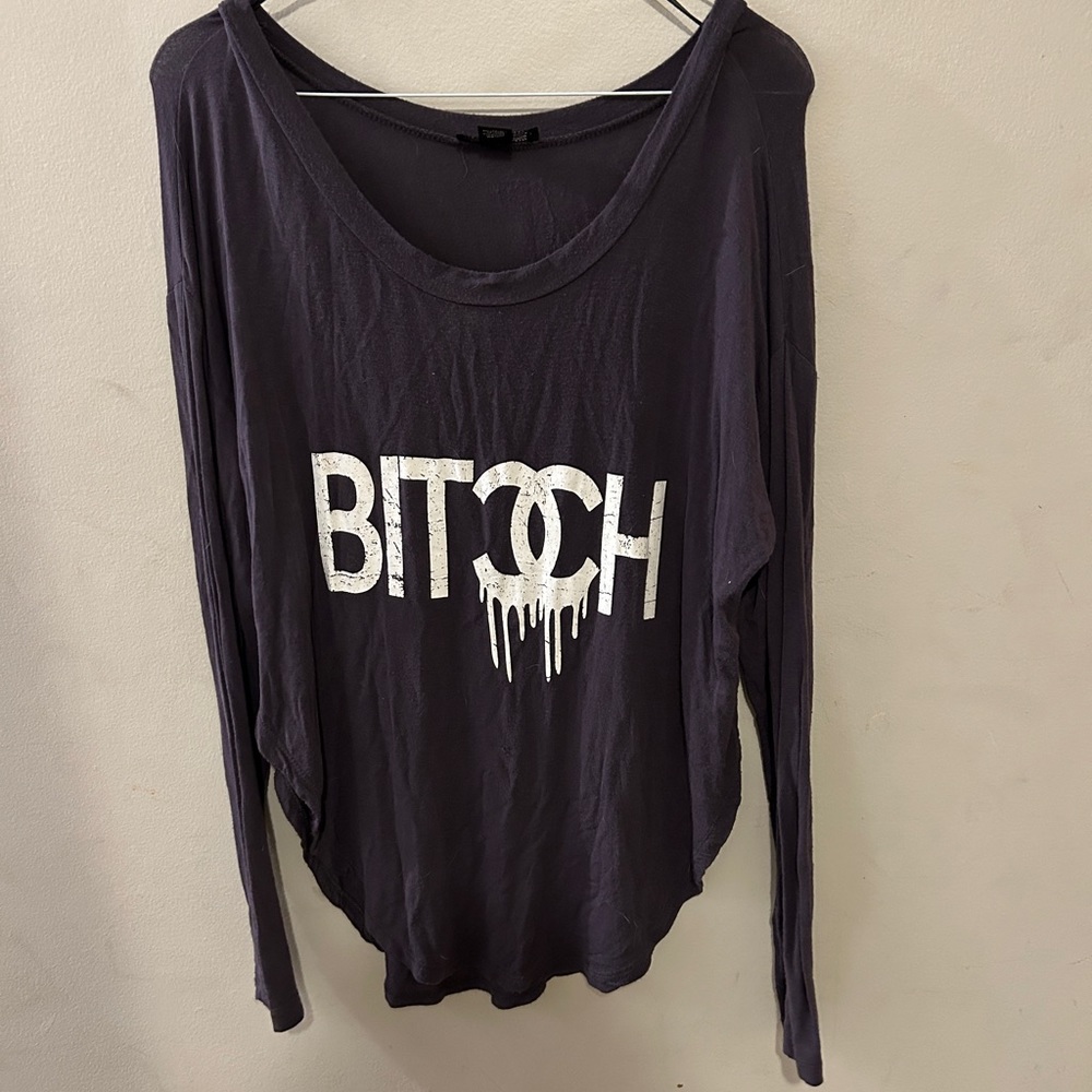 B*tch long sleeve